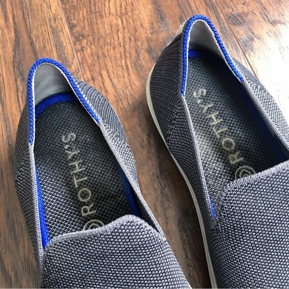 Rothy’s • The Original Slip On Sneaker retired color Steel Gray discontinued - Picture 6 of 16